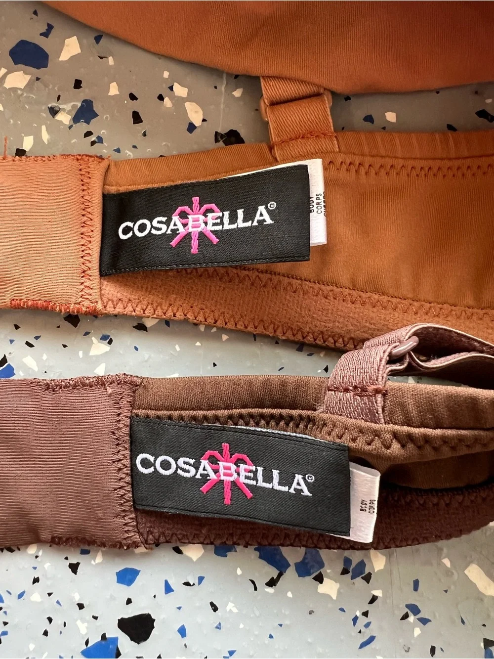 NWT Cosabella Free Cut Micro Tall Triangle Bralette 2-Pack Size S Uno Tre